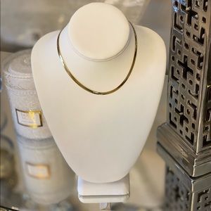 Herringbone Gold chocker